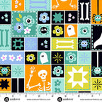 Ghostly Garden 5 Inch Charm Pack By KP Creates for Andover Fabrics