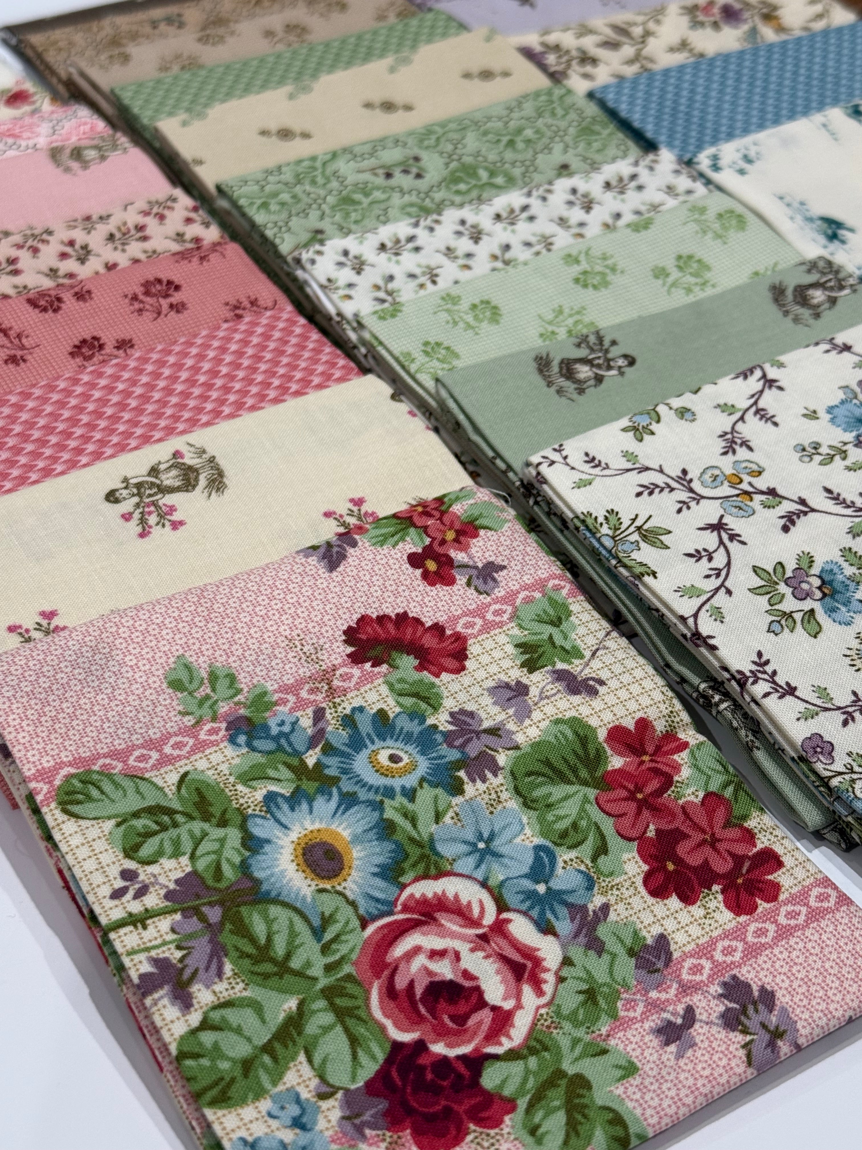 Ayla - Flower Girl Lace A-1724-L Max and Louise For Andover Textiles Fat Quarter