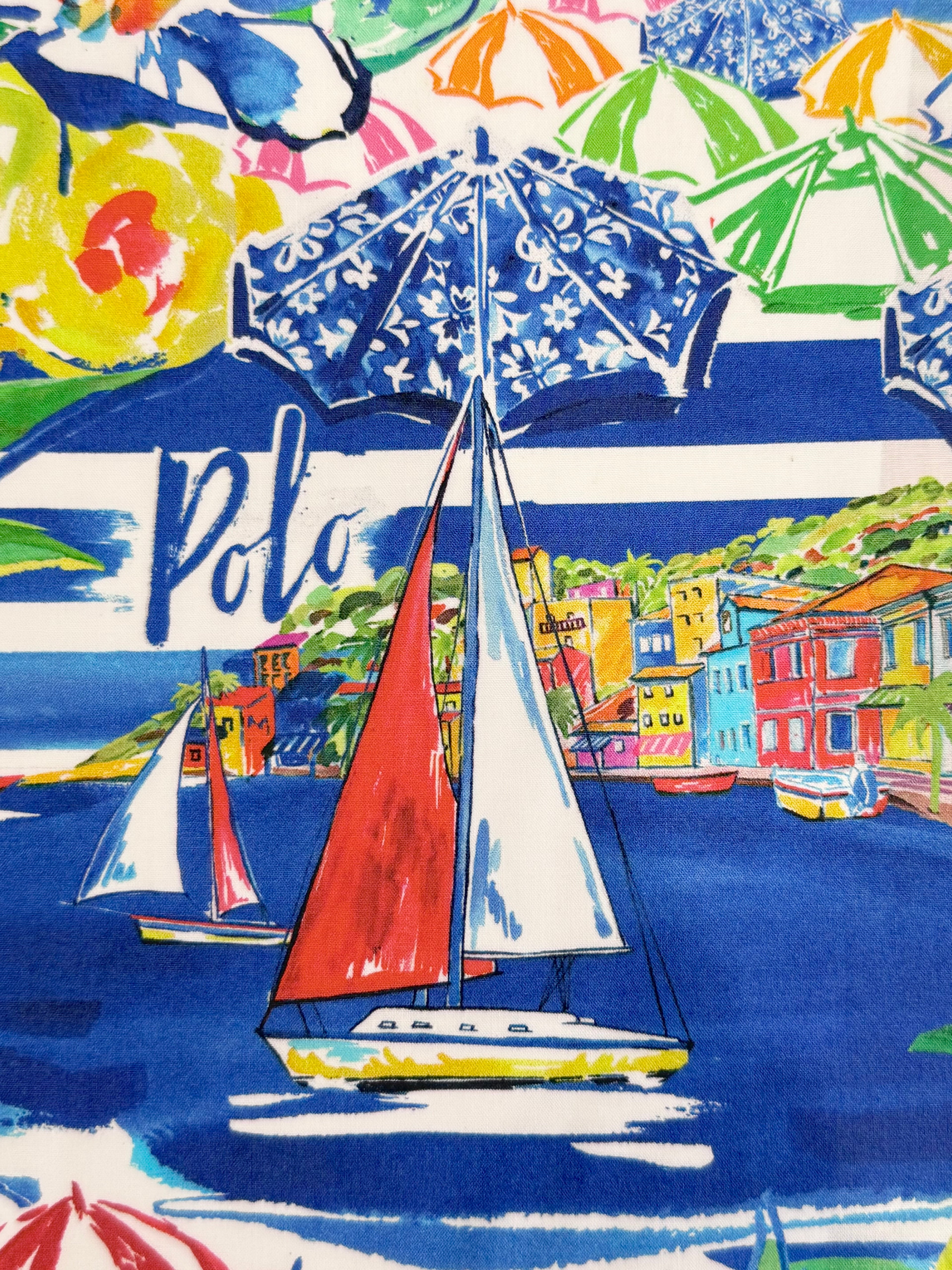 Seaside Deadstock Cotton Poplin