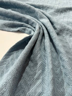 Sea Foam Embroidered Cotton