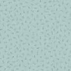 Petite Fleur By Makower UK - Sprig Pale Teal - 187-T Fat Quarter