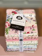 Ayla - Flower Girl Lace A-1724-L Max and Louise For Andover Textiles Fat Quarter