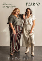 Sew A Donny Shirt, All State Shirt or Wren Blouse – Choose Your Pattern! Tuesday 23rd June 2026