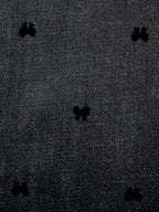 Flock Bow Stretch Indigo Denim 1.15 Metre