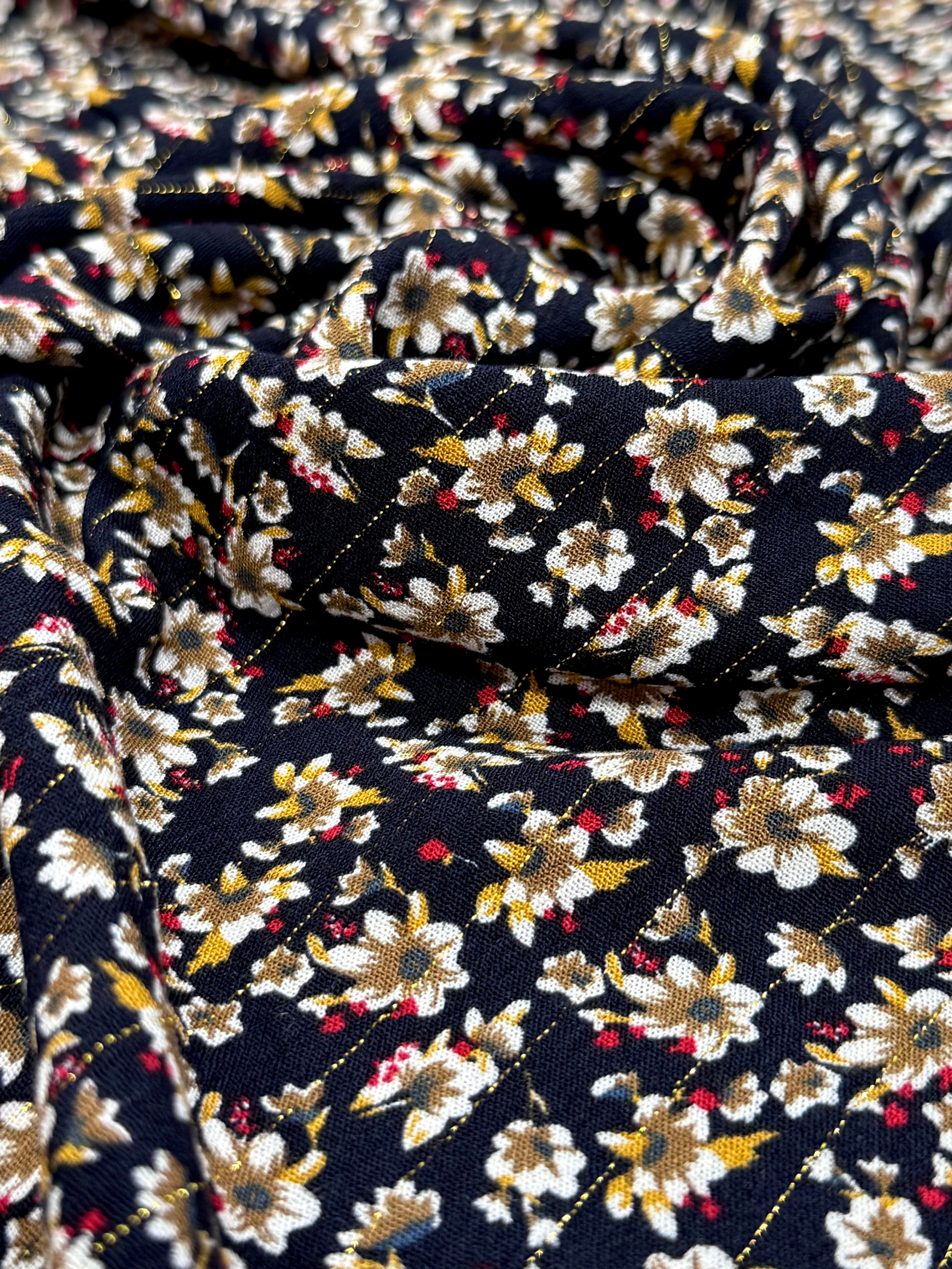 Francis Viscose Crepe With Lurex