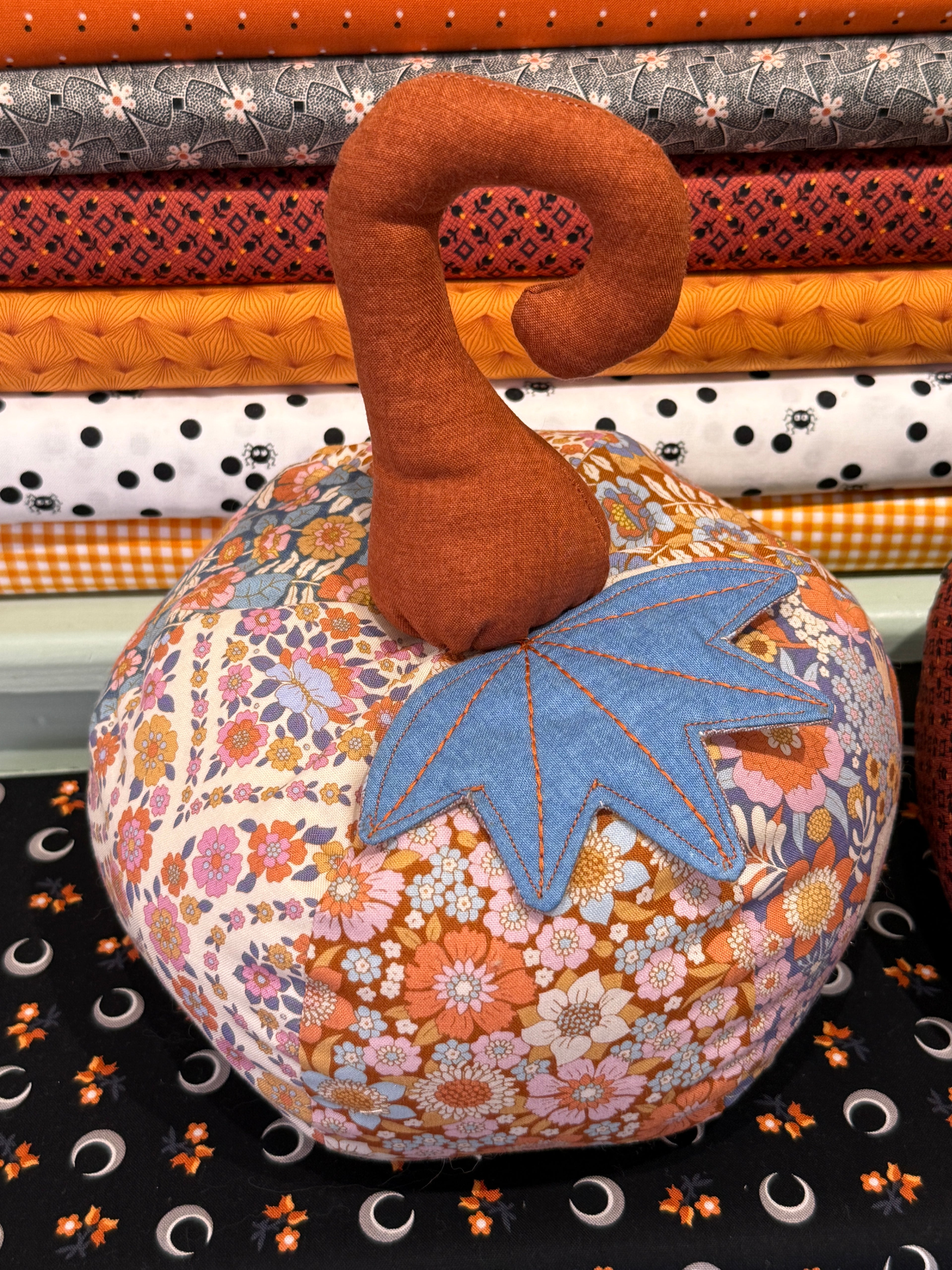 Sew Your Own Autumn Pumpkin Workshop 🎃 Saturday 26th September 10am - 1pm (Includes Fabric And Pattern)
