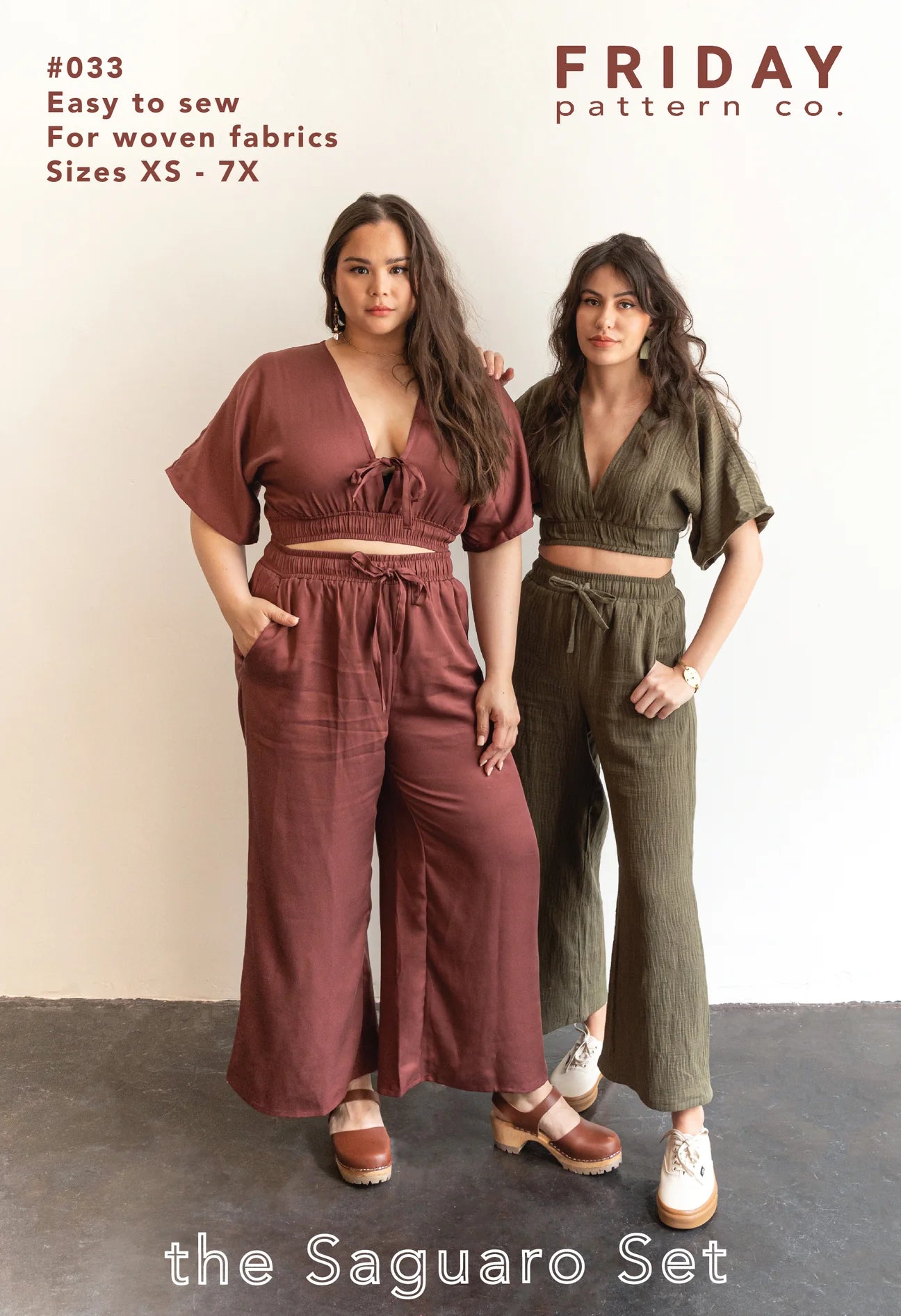 The Saguaro Set By Friday Pattern Company