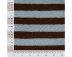 Blue Stripe Sherpa Teddy