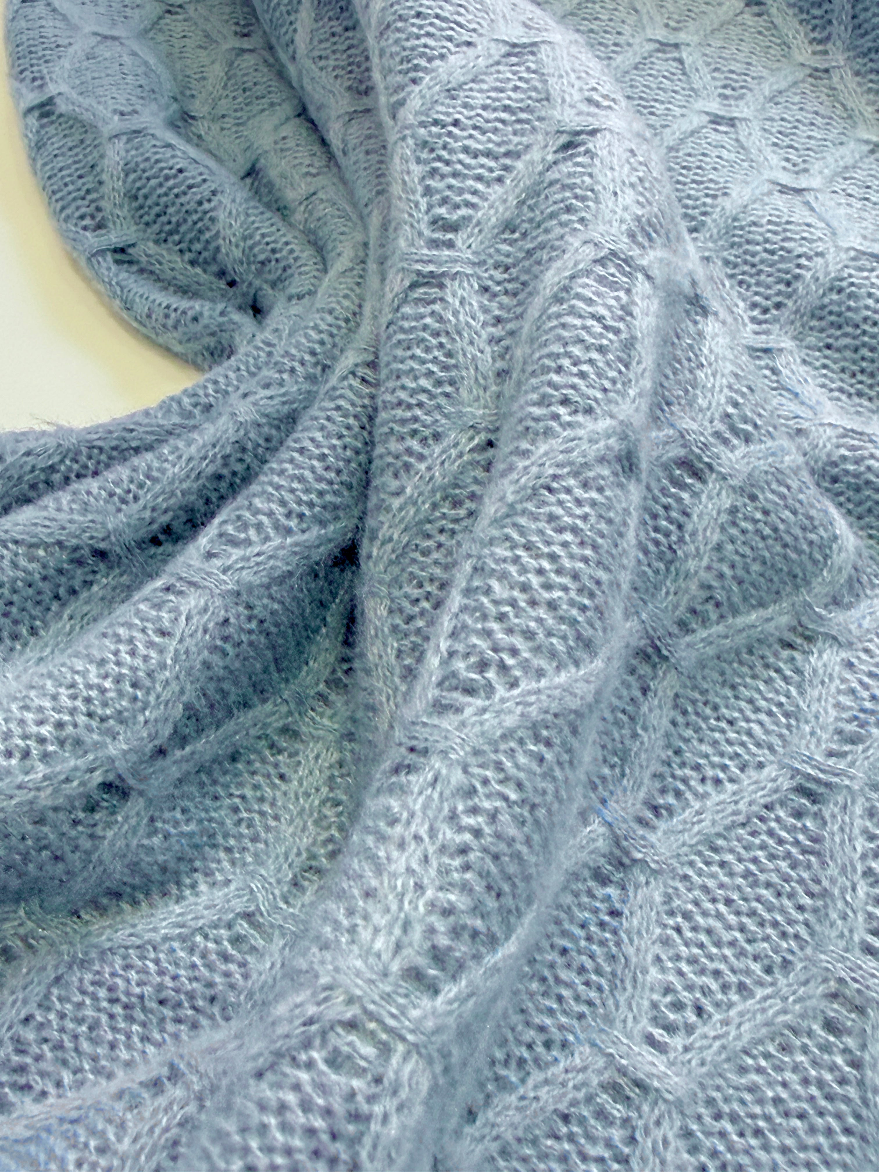 Luxe Knit Effect – Cashmere Blue