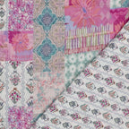 Bohemian Patchwork Pre-Quilted Double Gauze