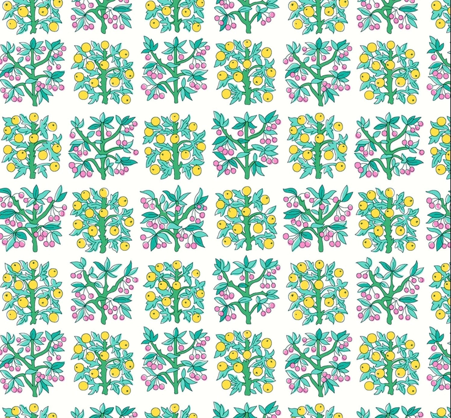 Gifts From The Garden - Orchard Delights 494B - Individual Fat Quarter - Liberty Quilting Cotton