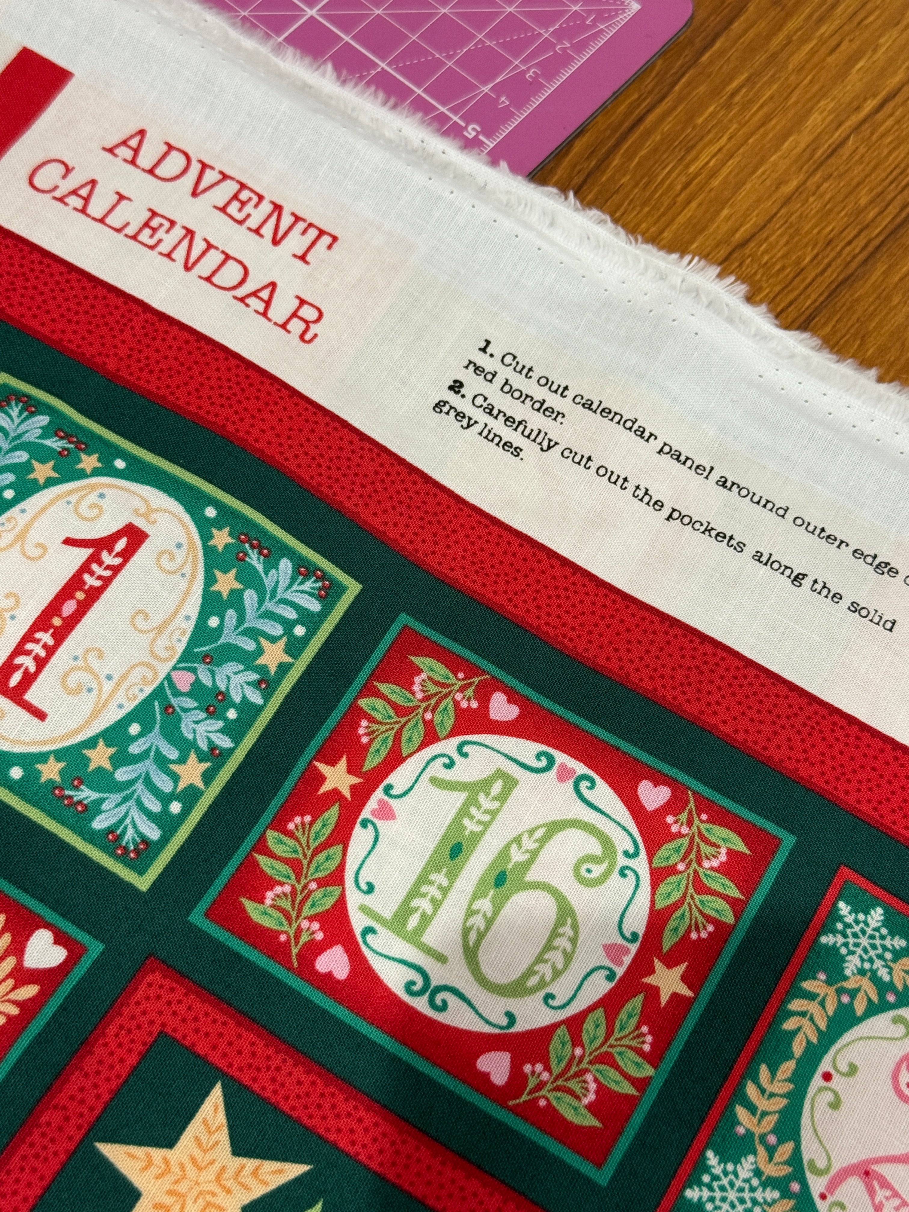 The Nutcracker Advent Calendar By Makower UK