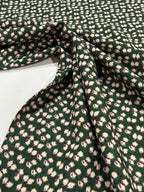 Petals Viscose - Forest Green