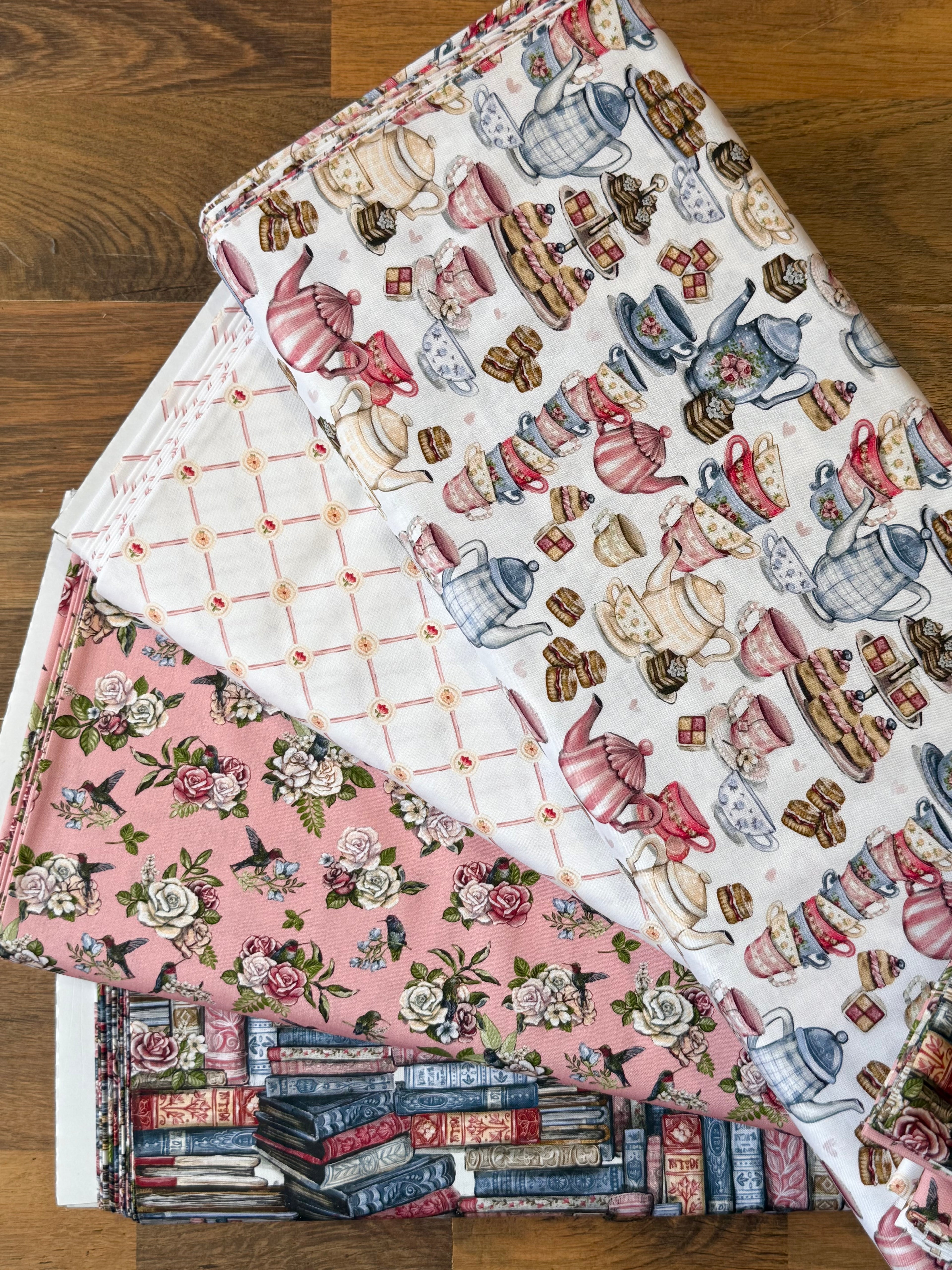 Camelot Fabrics - Tea And Poetry - Prose And Poetry 49240602