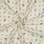 Bows & Blooms Cotton Double Gauze