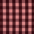Aubergine Cotton Yarn Dyed Check