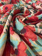 Petals In The Rain EcoVero™ Rayon/Linen Blend Crêpe By Lady McElroy