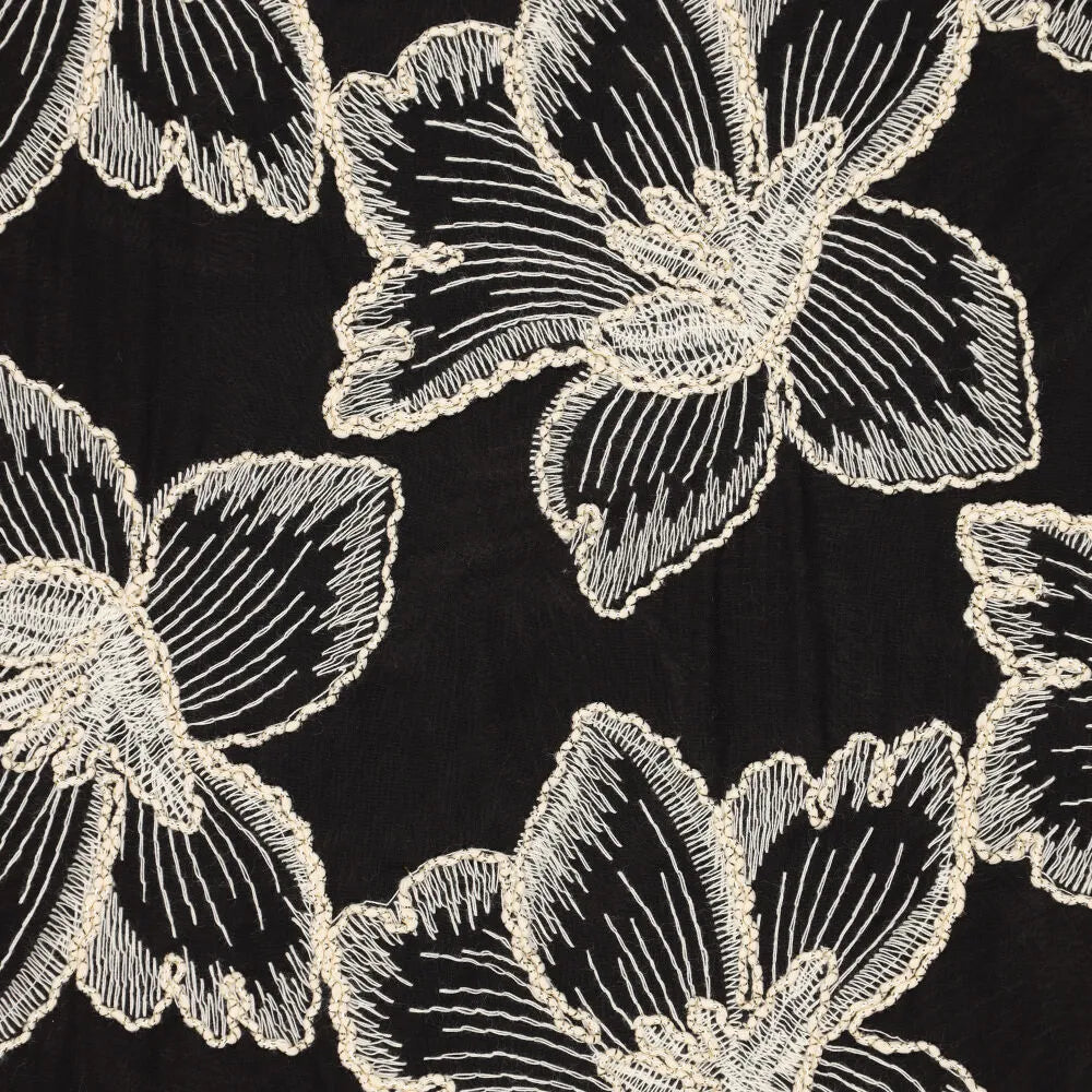 Saint Paulia Cotton Embroidery