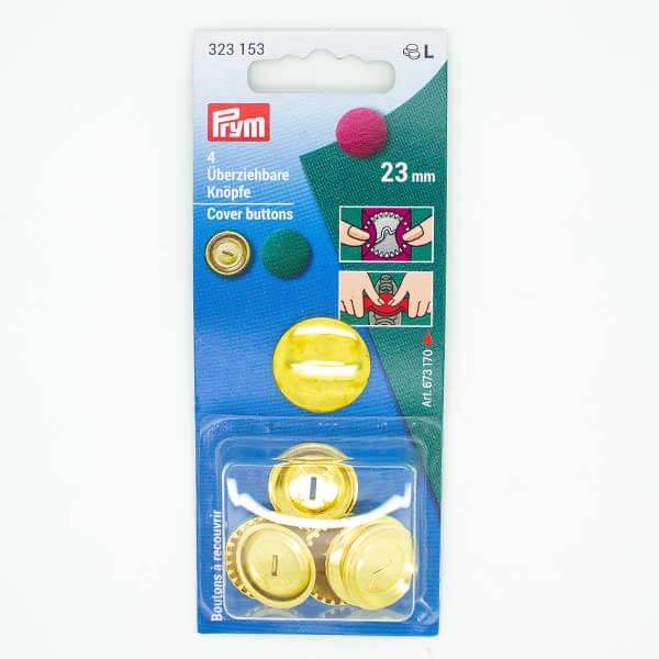 Prym 323153 Cover Buttons 23mm