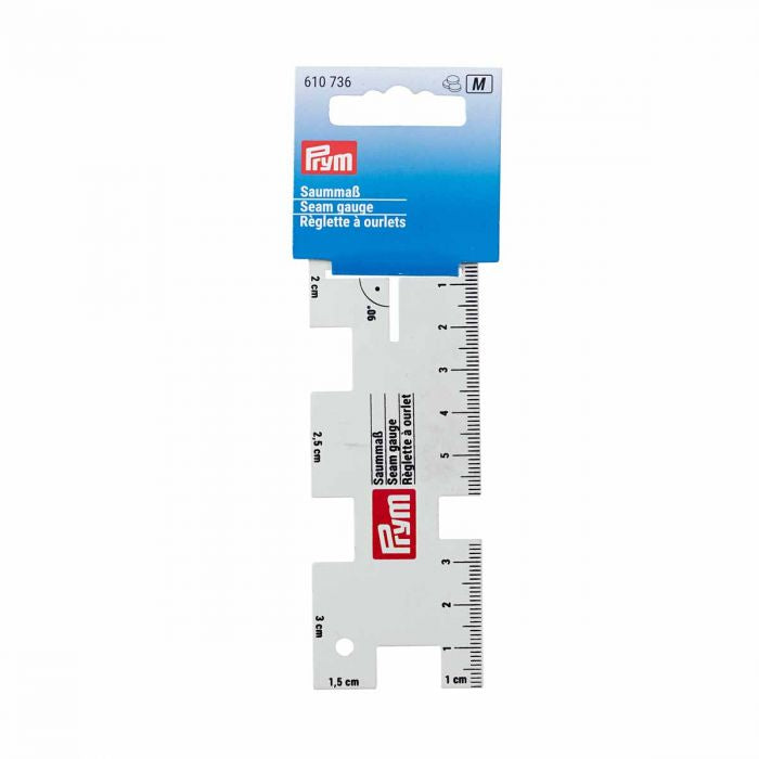 Prym 610736 Seam Gauge Aluminium