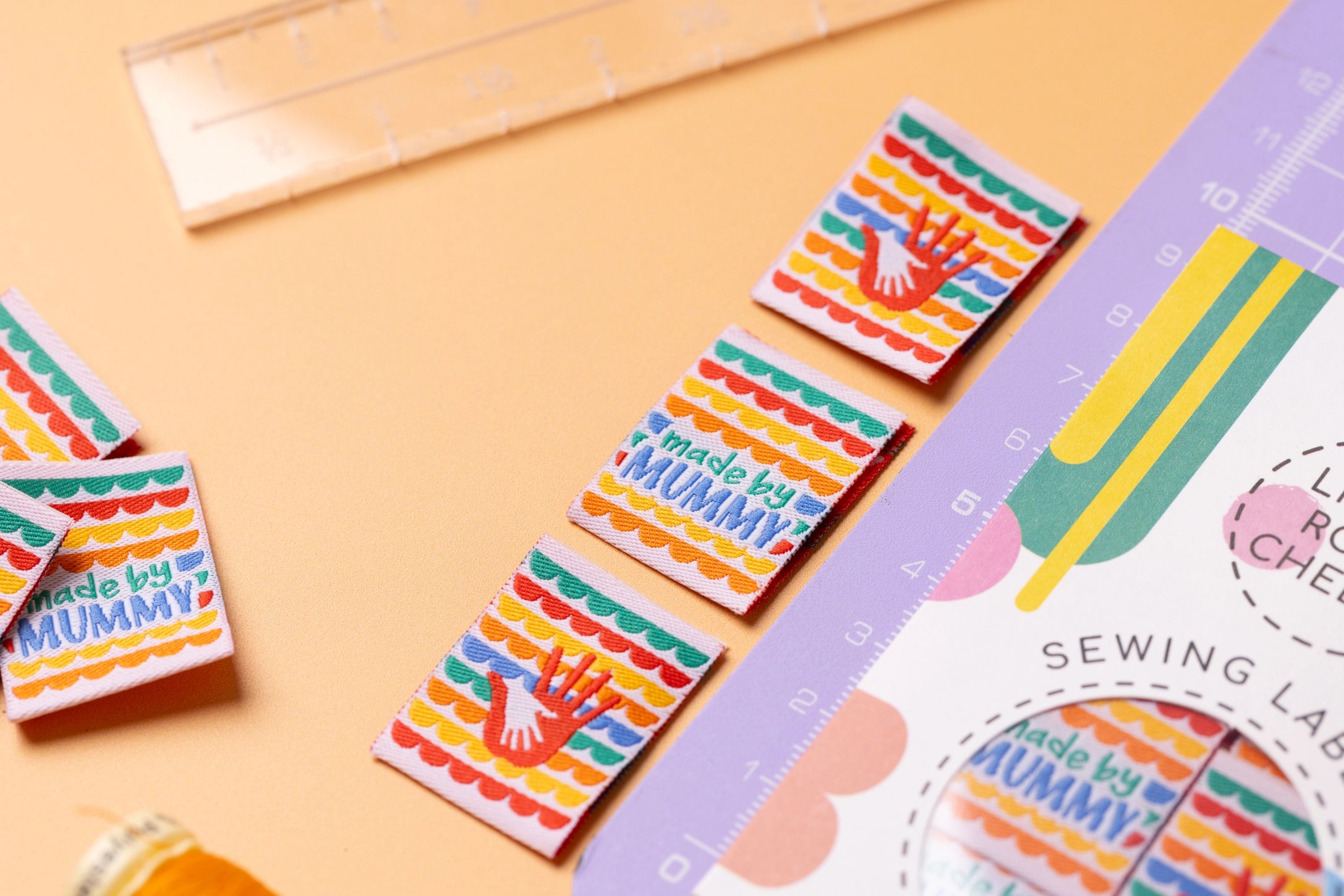 Made By Mummy Woven Labels By Little Rosy Cheeks