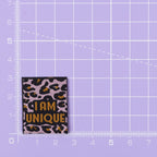 I Am Unique Woven Labels By Little Rosy Cheeks