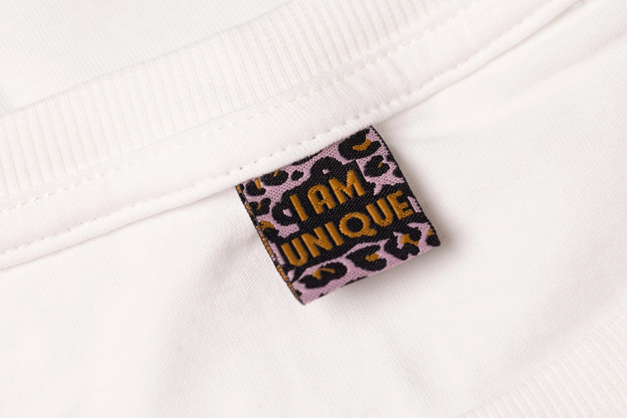 I Am Unique Woven Labels By Little Rosy Cheeks