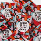 Sewing Is For Every Body Woven Labels By Little Rosy Cheeks
