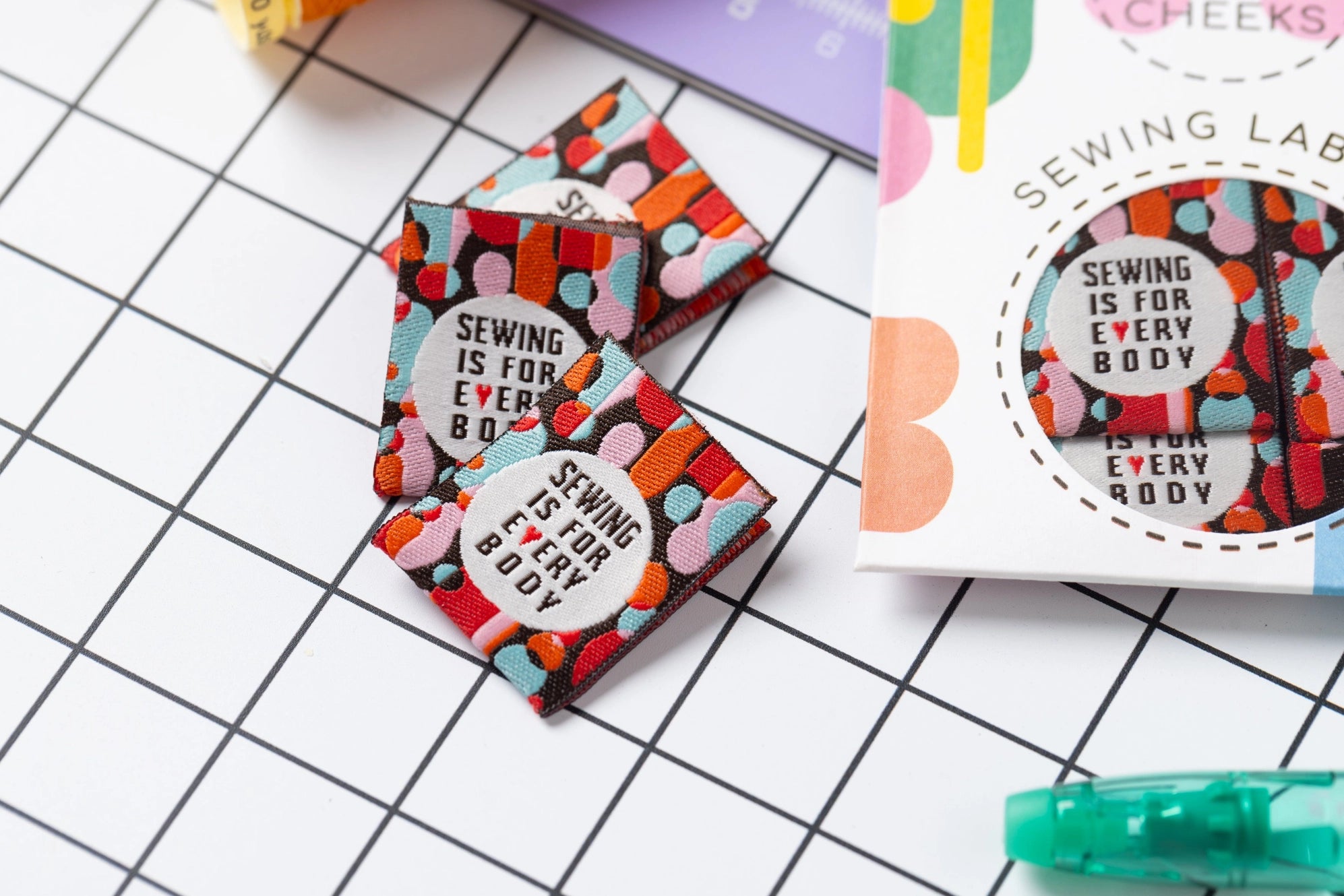 Sewing Is For Every Body Woven Labels By Little Rosy Cheeks