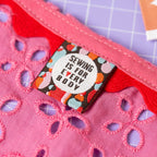Sewing Is For Every Body Woven Labels By Little Rosy Cheeks