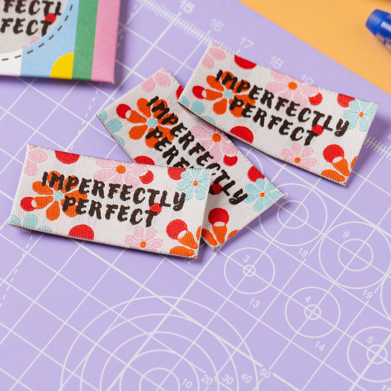 Imperfectly Perfect Woven Labels By Little Rosy Cheeks