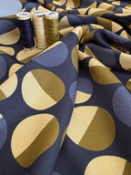 Light & Lush Viscose By Stof Of Denmark - Circles