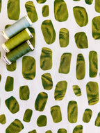 Light & Lush Viscose By Stof Of Denmark - Green Pebble