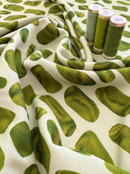 Light & Lush Viscose By Stof Of Denmark - Green Pebble