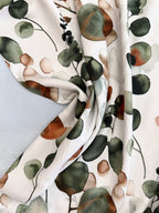 Light & Lush Viscose By Stof Of Denmark - Watercolour Silhouette 70cm Remnant