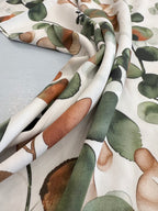 Light & Lush Viscose By Stof Of Denmark - Watercolour Silhouette 70cm Remnant