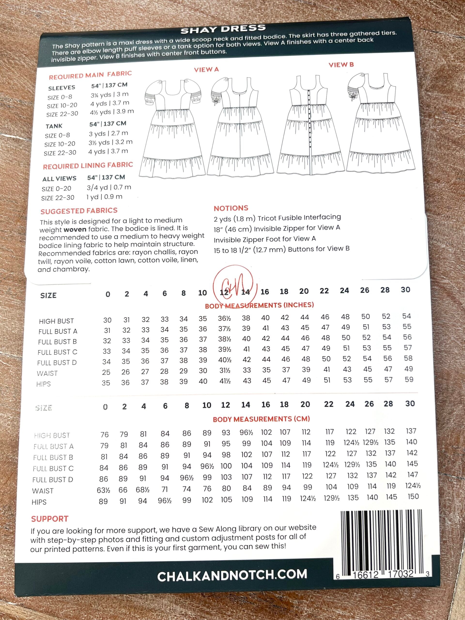 The Shay Dress By Chalk & Notch