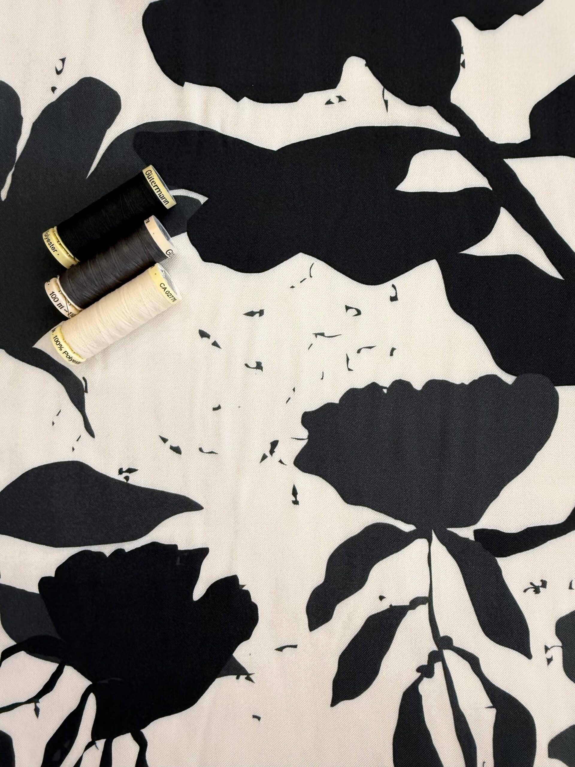 Light & Lush Viscose By Stof Of Denmark - Shades Of Grey