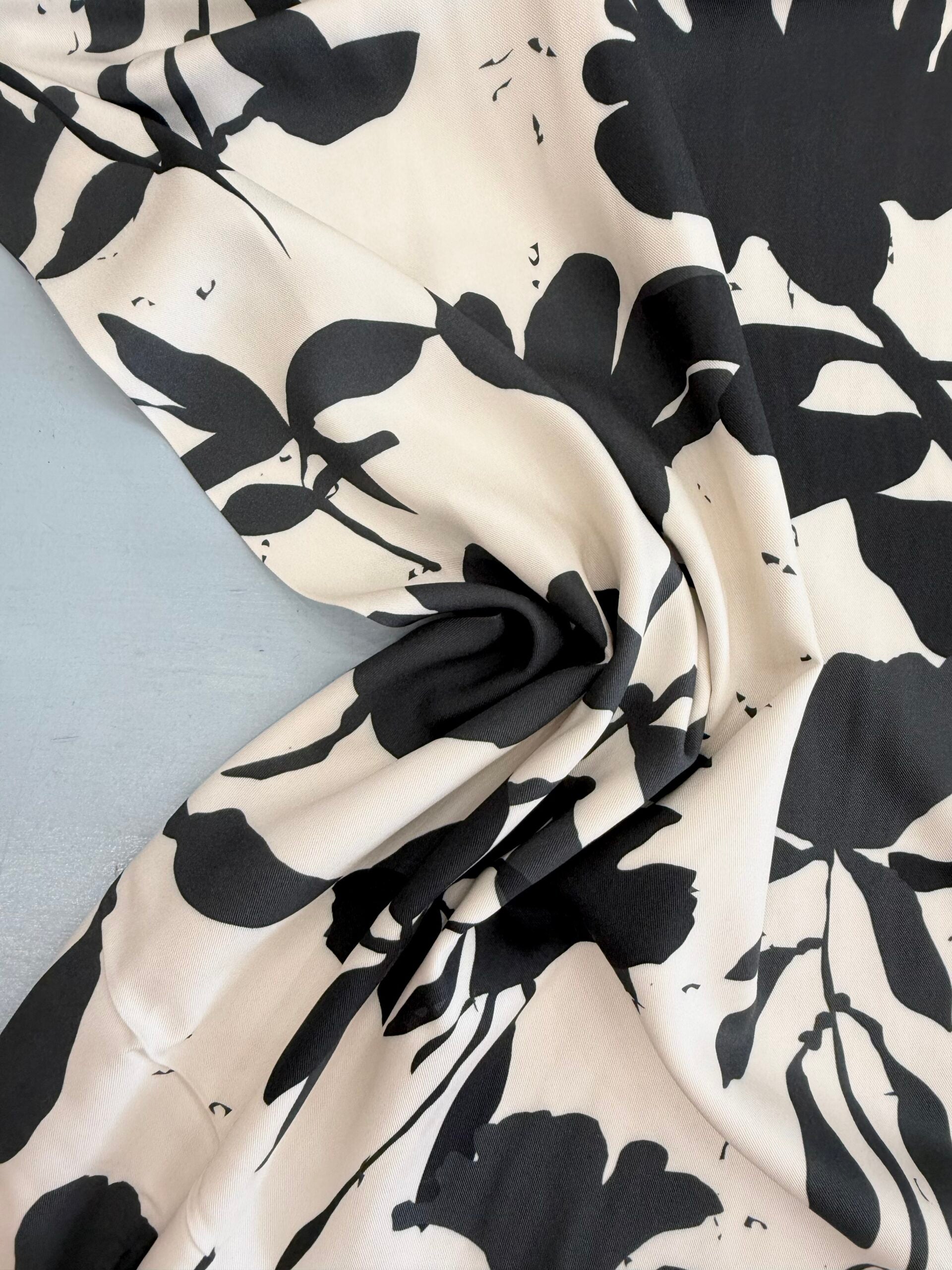 Light & Lush Viscose By Stof Of Denmark - Shades Of Grey