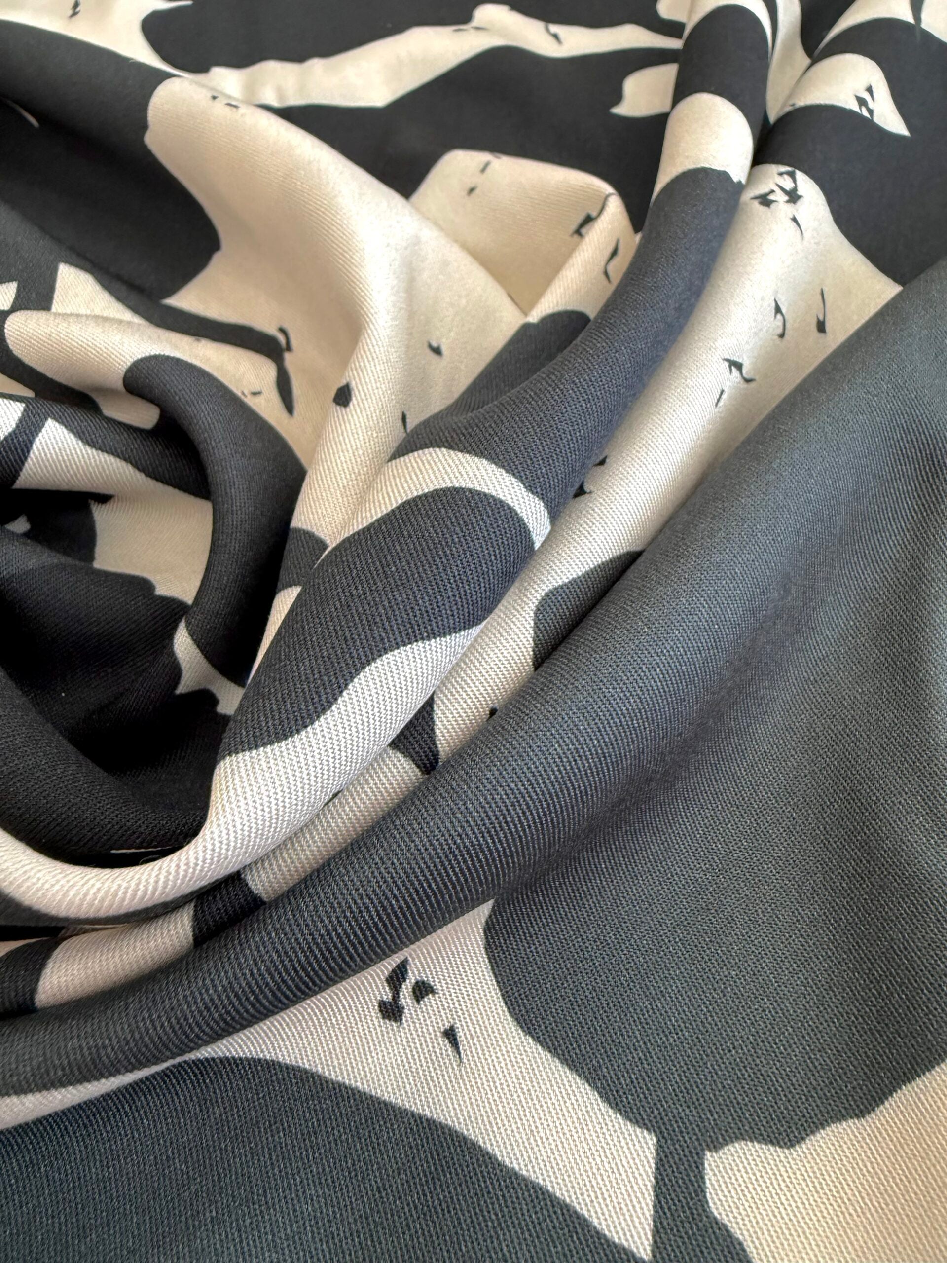 Light & Lush Viscose By Stof Of Denmark - Shades Of Grey