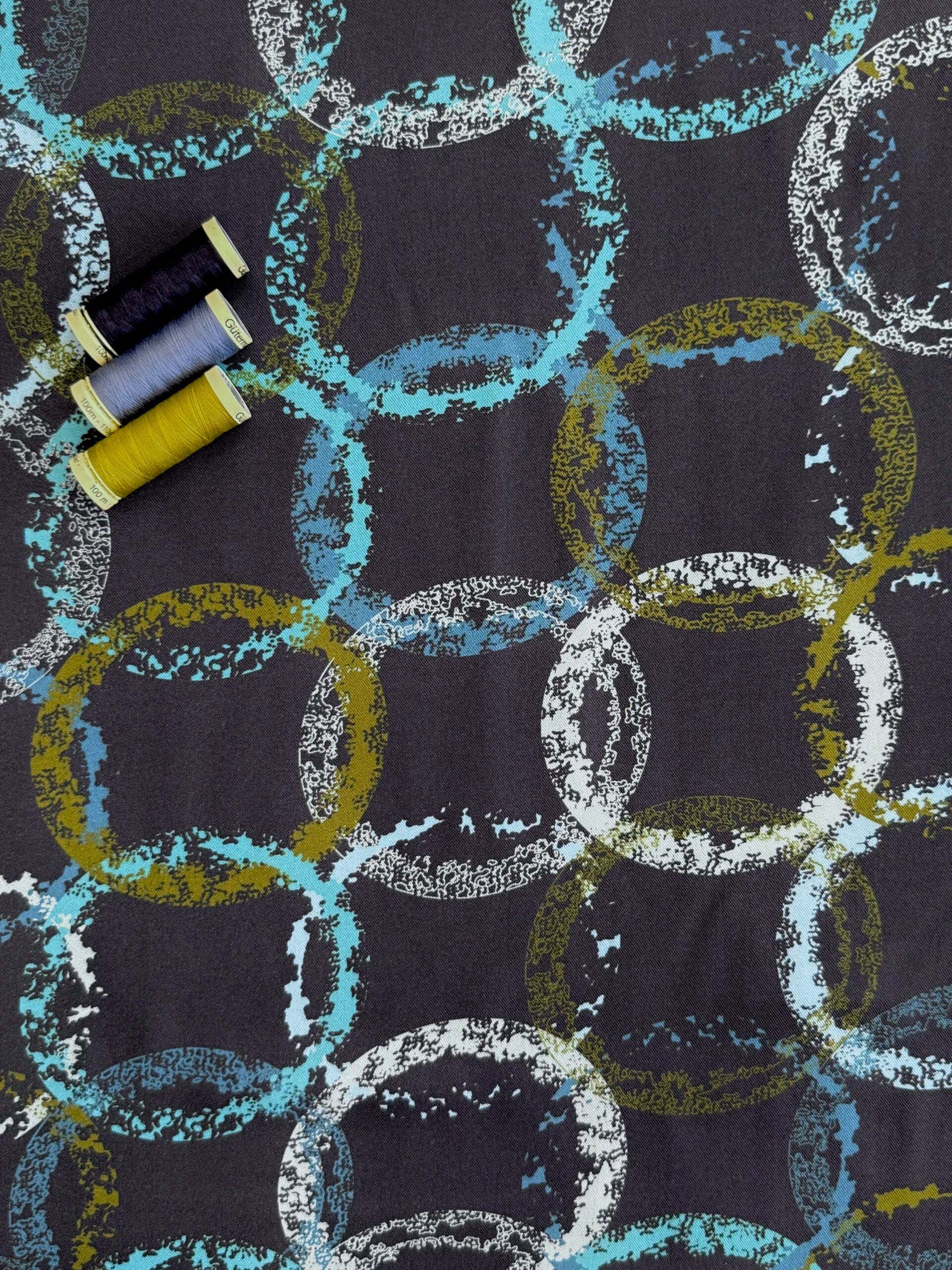 Light & Lush Viscose By Stof Of Denmark - Galactic