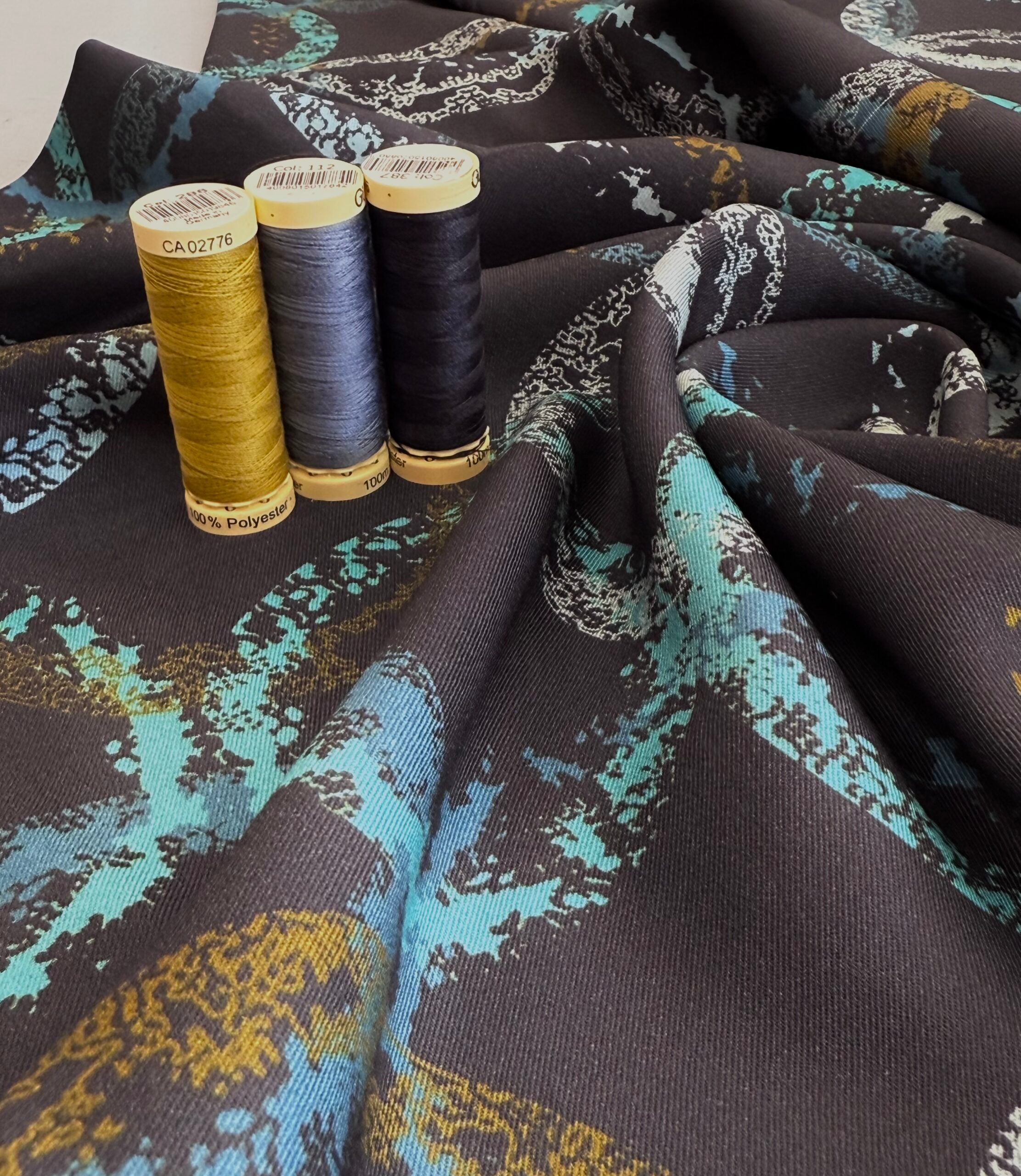 Light & Lush Viscose By Stof Of Denmark - Galactic