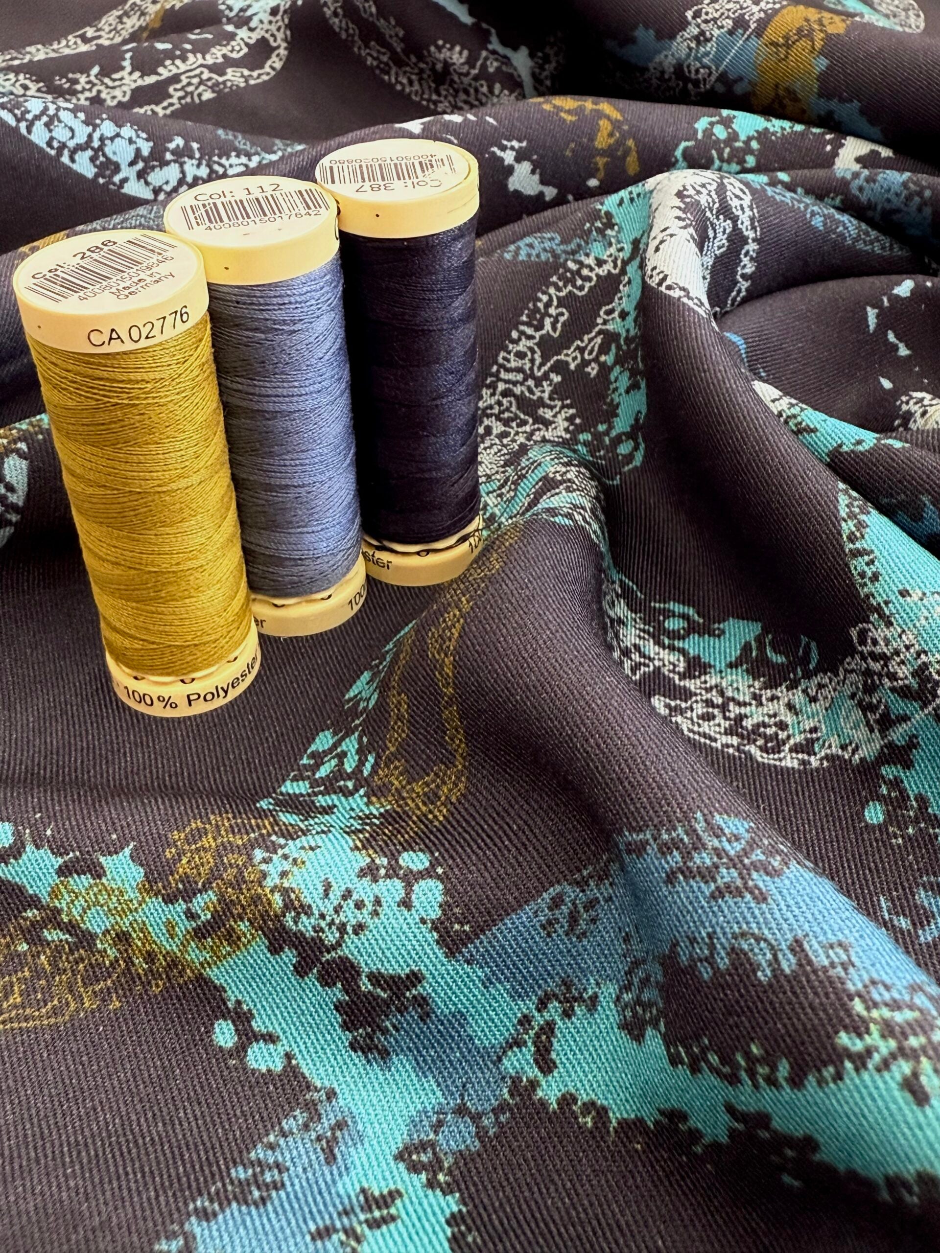 Light & Lush Viscose By Stof Of Denmark - Galactic