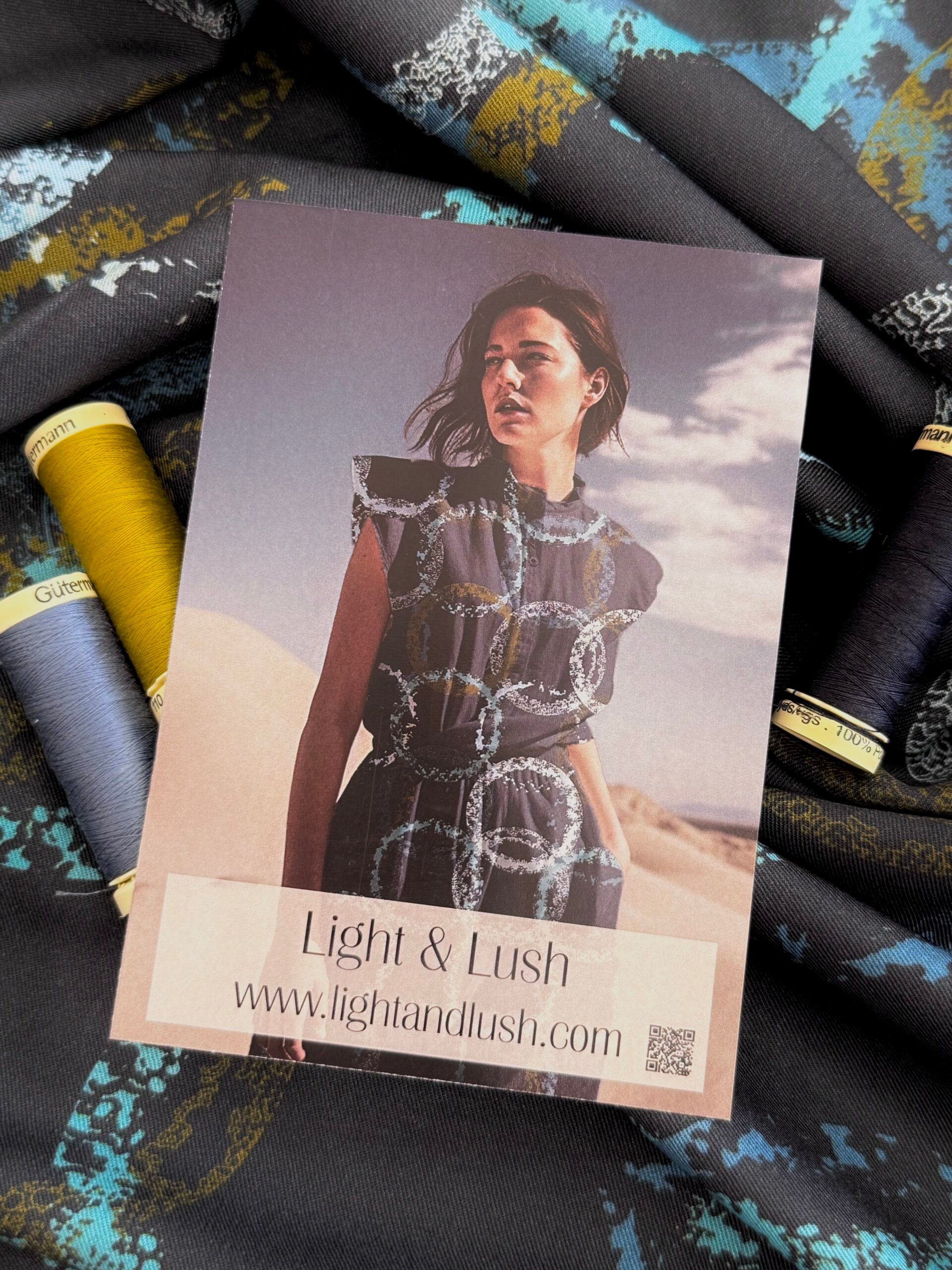 Light & Lush Viscose By Stof Of Denmark - Galactic