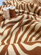 Light & Lush Viscose By Stof Of Denmark - Cinnamon Swirl
