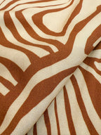 Light & Lush Viscose By Stof Of Denmark - Cinnamon Swirl