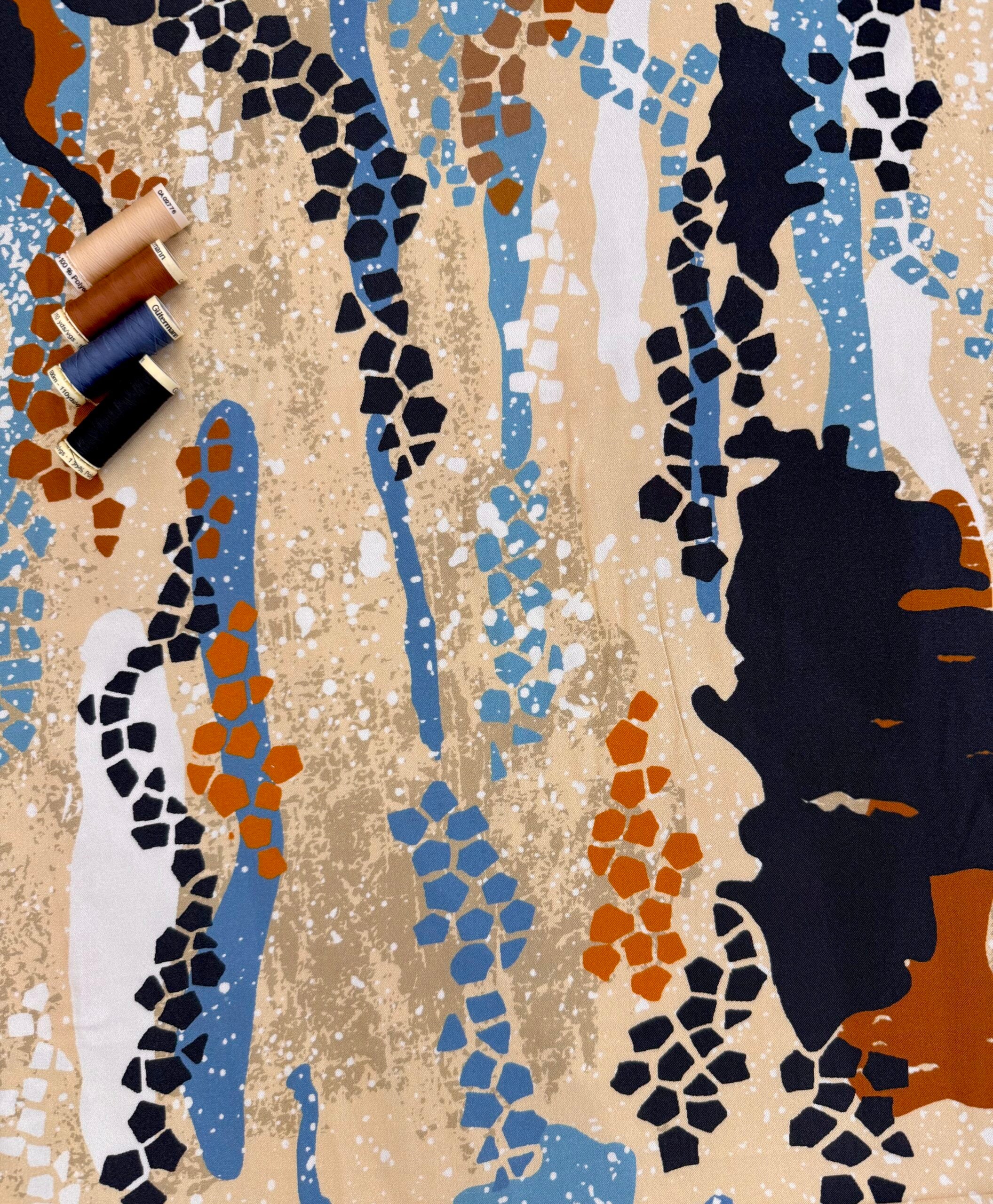 Light & Lush Viscose By Stof Of Denmark - Boa