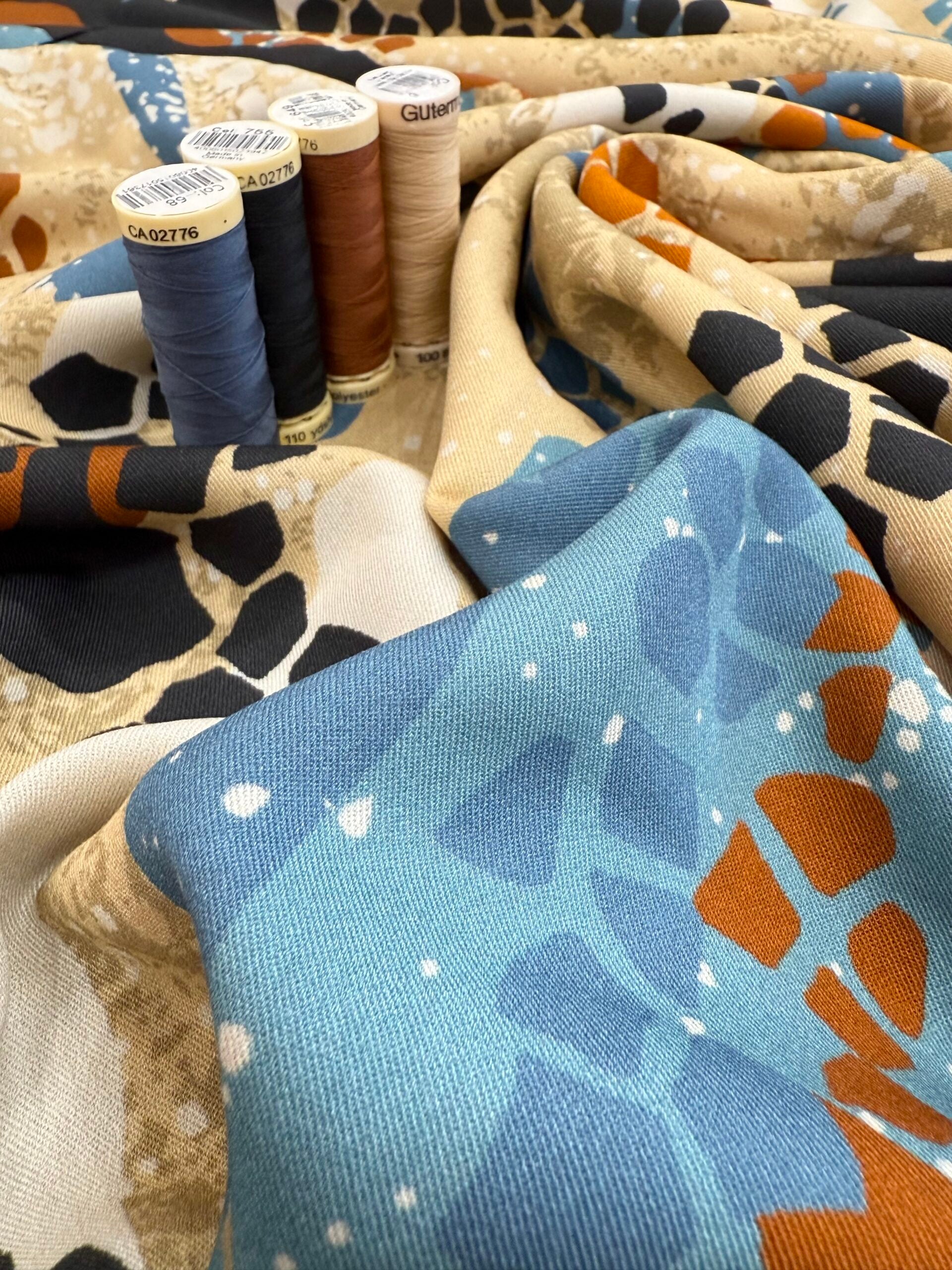 Light & Lush Viscose By Stof Of Denmark - Boa