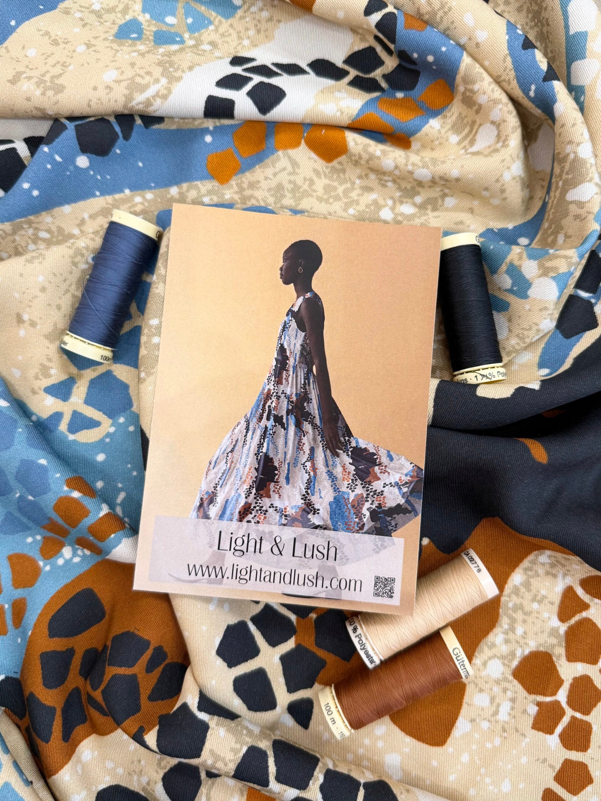 Light & Lush Viscose By Stof Of Denmark - Boa