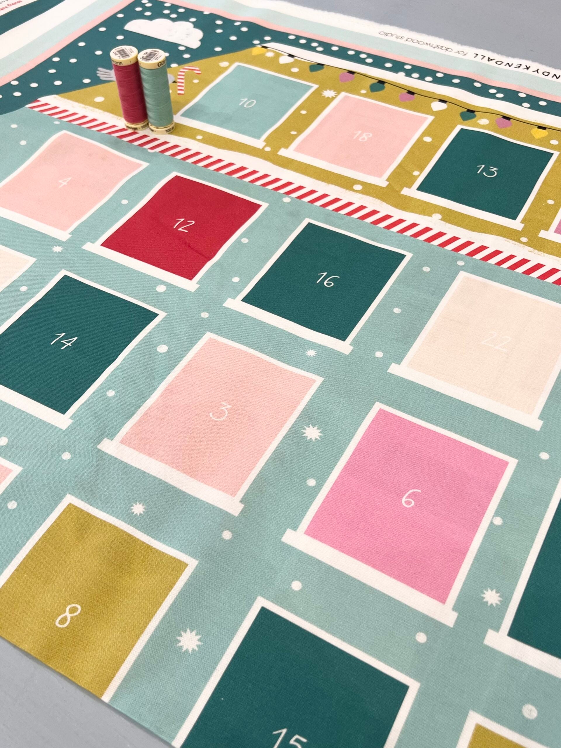 Advent House Advent Calendar by Wendy Kendall For Dashwood Studio